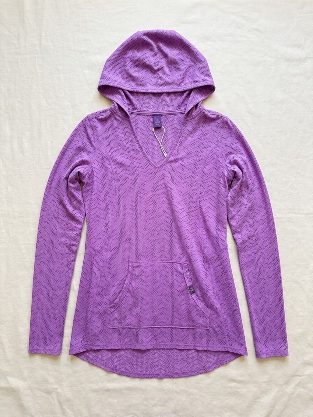 prAna Dewberry Breathe Hoodie Women's L Lightweight Pullover Hoodie